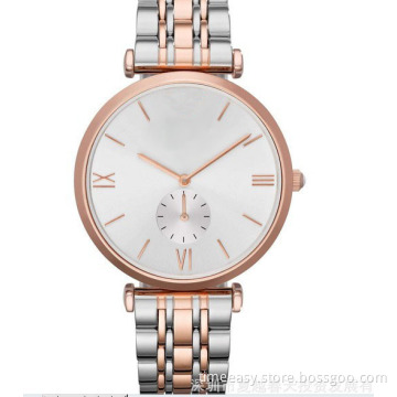 2014 Super Slim Gold Plating Fashionable Quartz Steel Watch